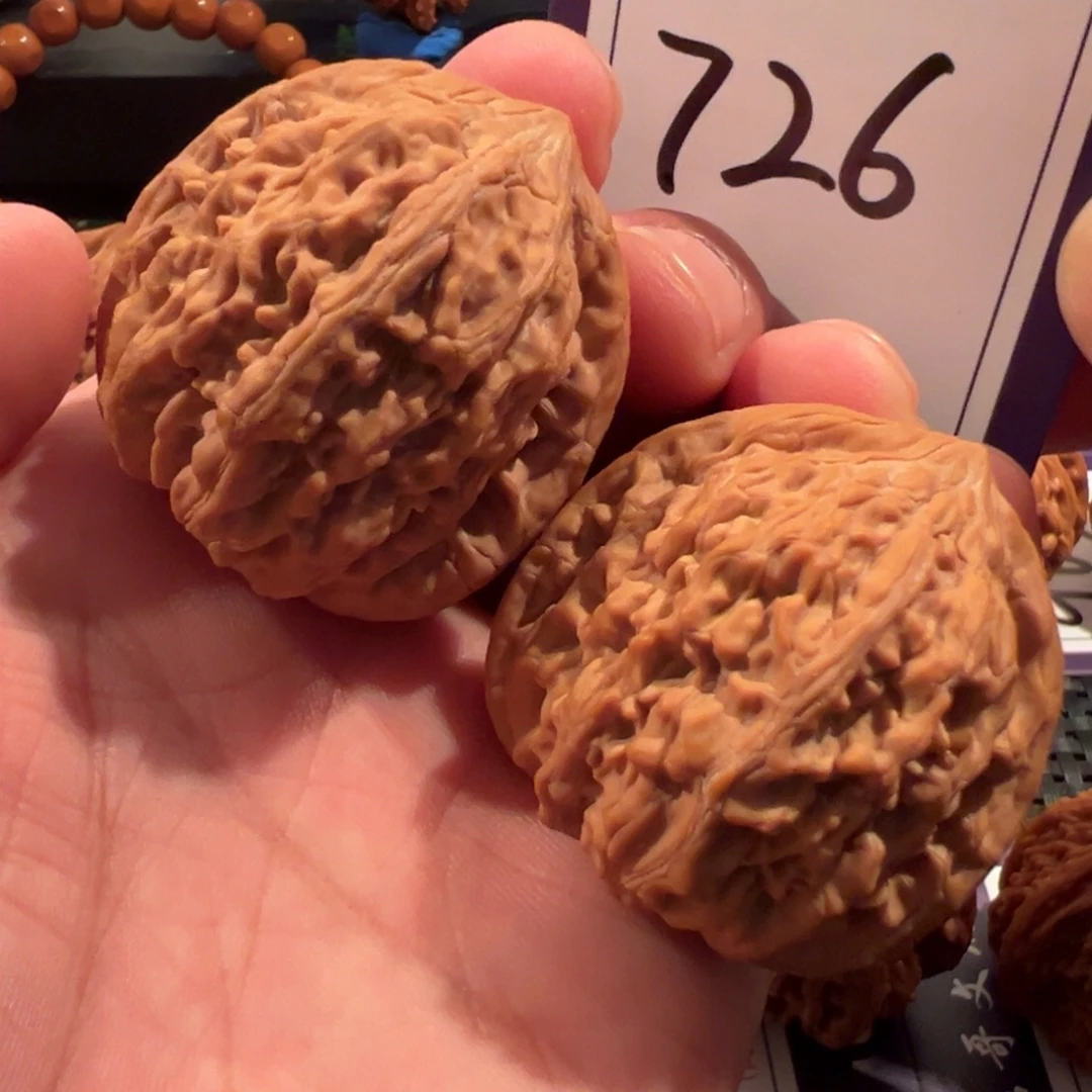 文玩核桃把件全品纯野生狮子头41尺寸726号