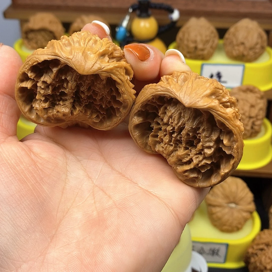 核桃蛇头 文玩/木作/... 文玩把件