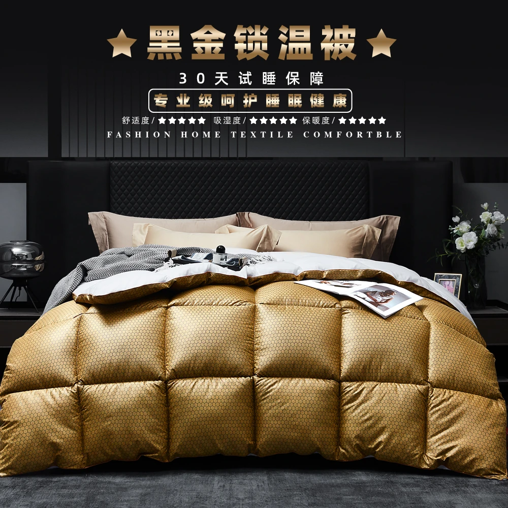 【30天免费试睡】黑金石墨烯自发热抗菌恒温棉被春秋被200*230 6斤t