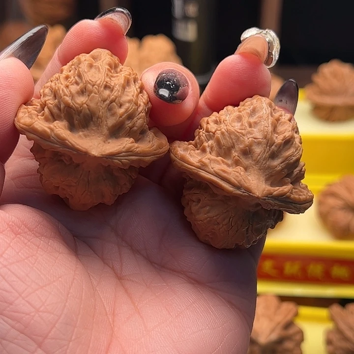 吊坠文玩核桃观音肚 40尺 全品