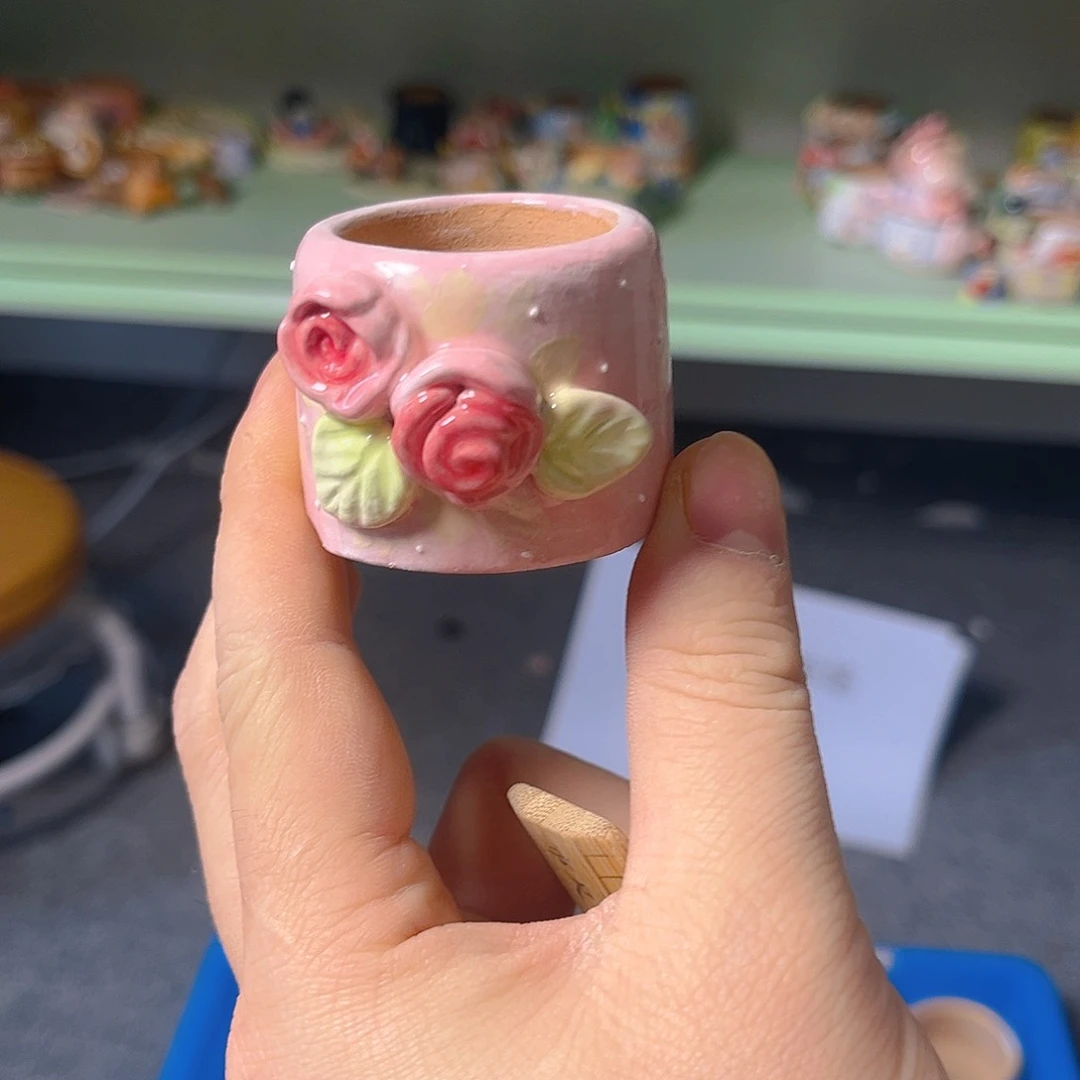 红陶老梧家瑕疵多肉花盆