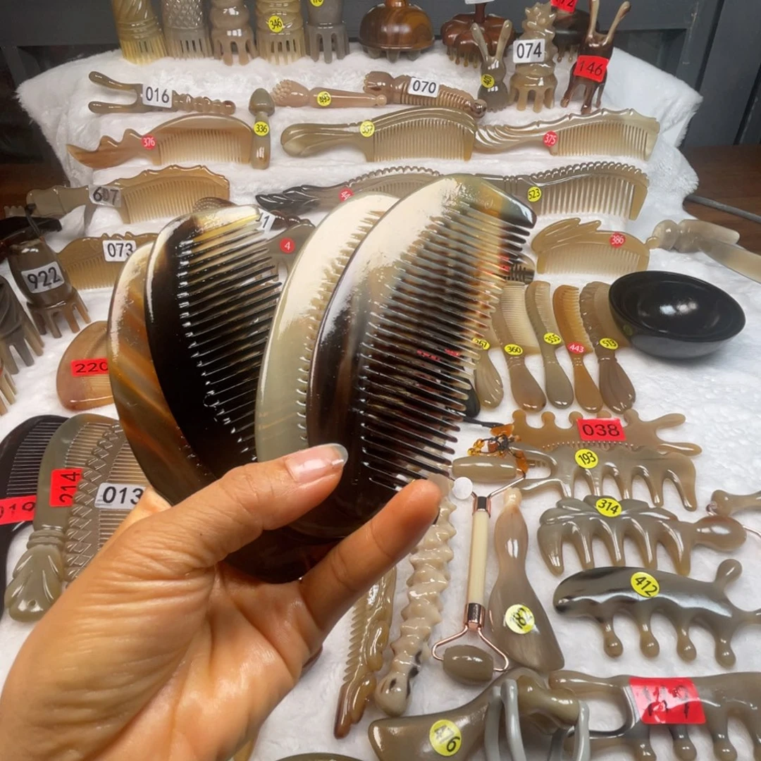 牛角梳福利款梳子