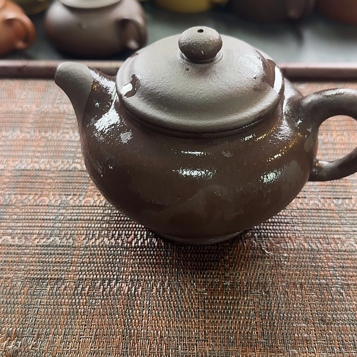 茶壶紫砂天青大子夜