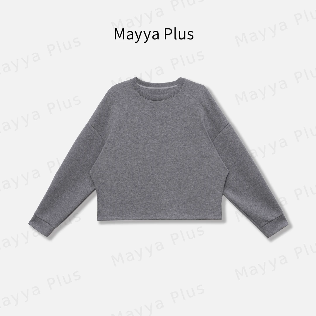 【魔法书】Mayya Plus麦芽定制轻奢气质显瘦百搭款针织上衣32518085