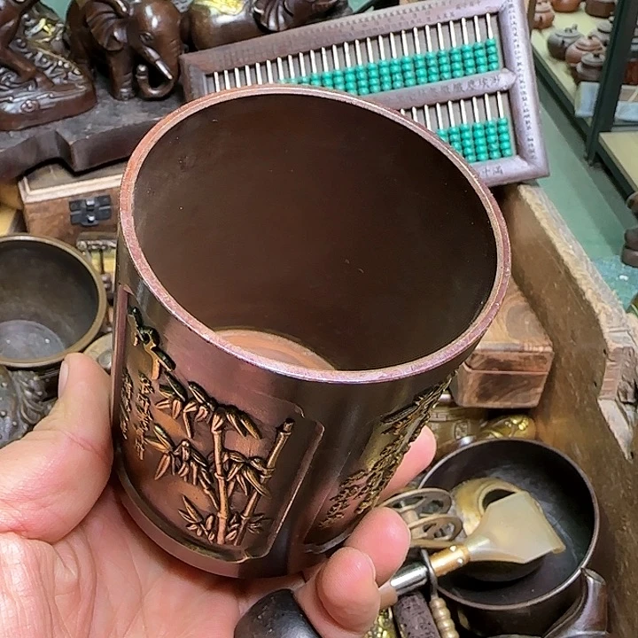 铜器办公室茶室摆件