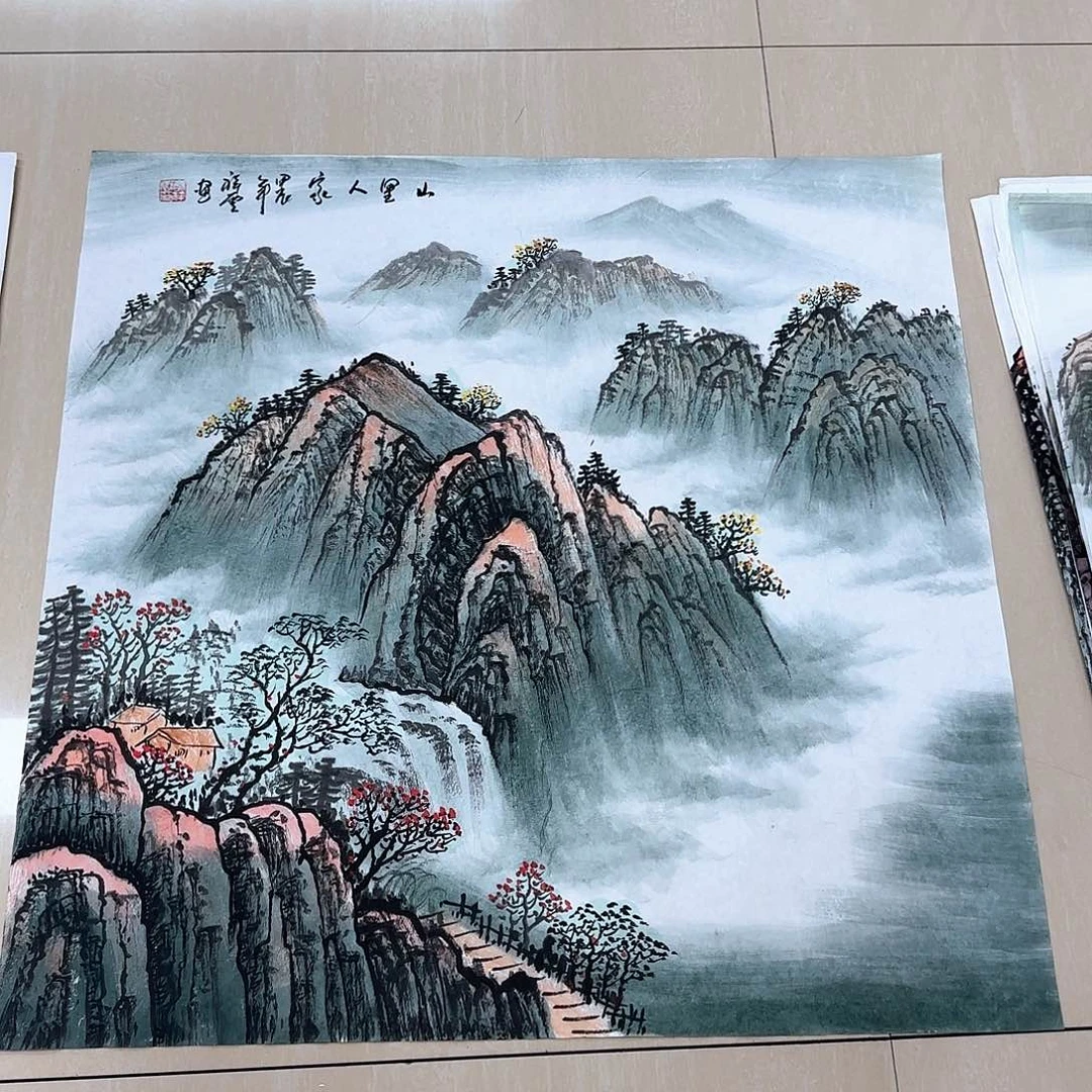 国画国画作品集一个