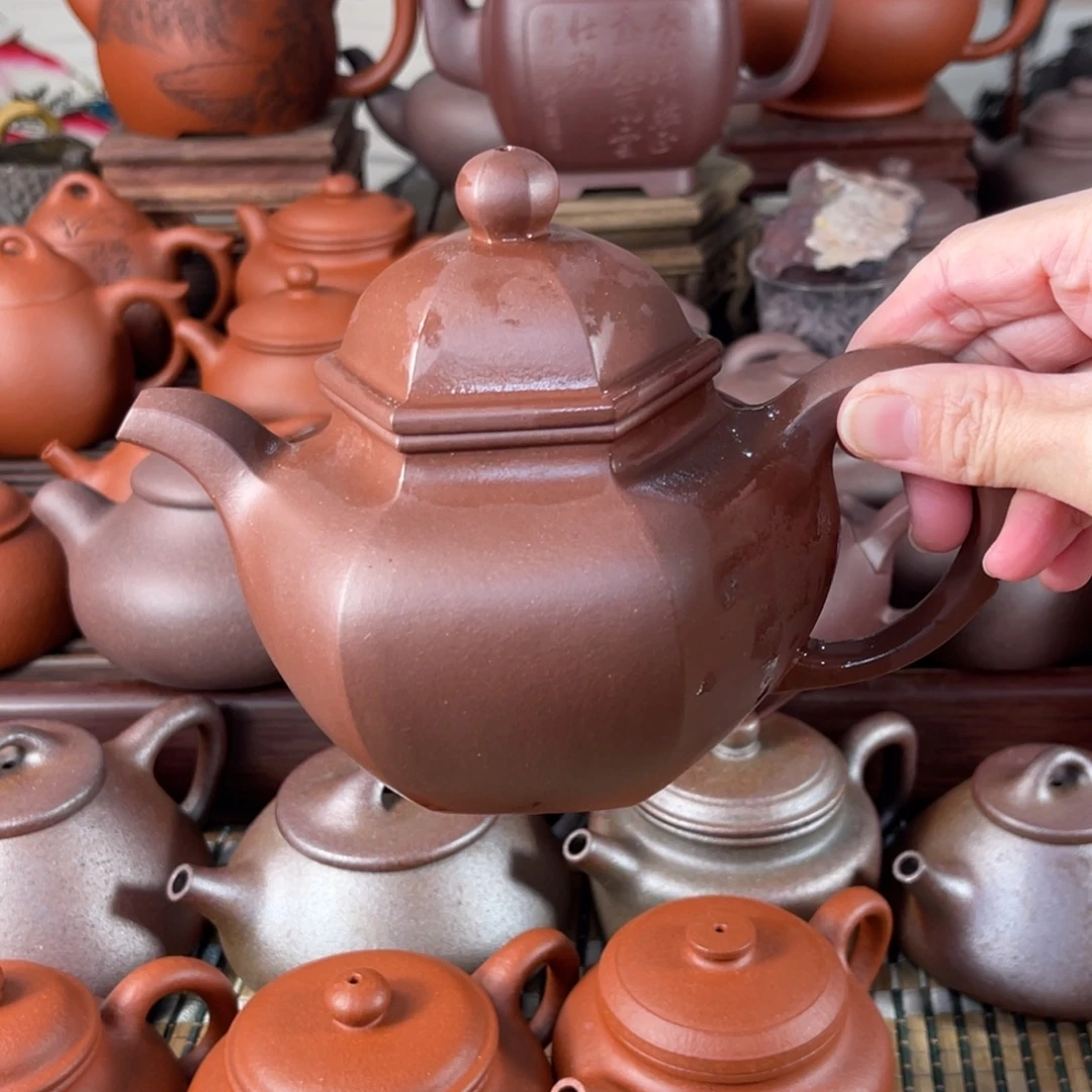 孤***影紫砂茶壶紫砂壶420cc