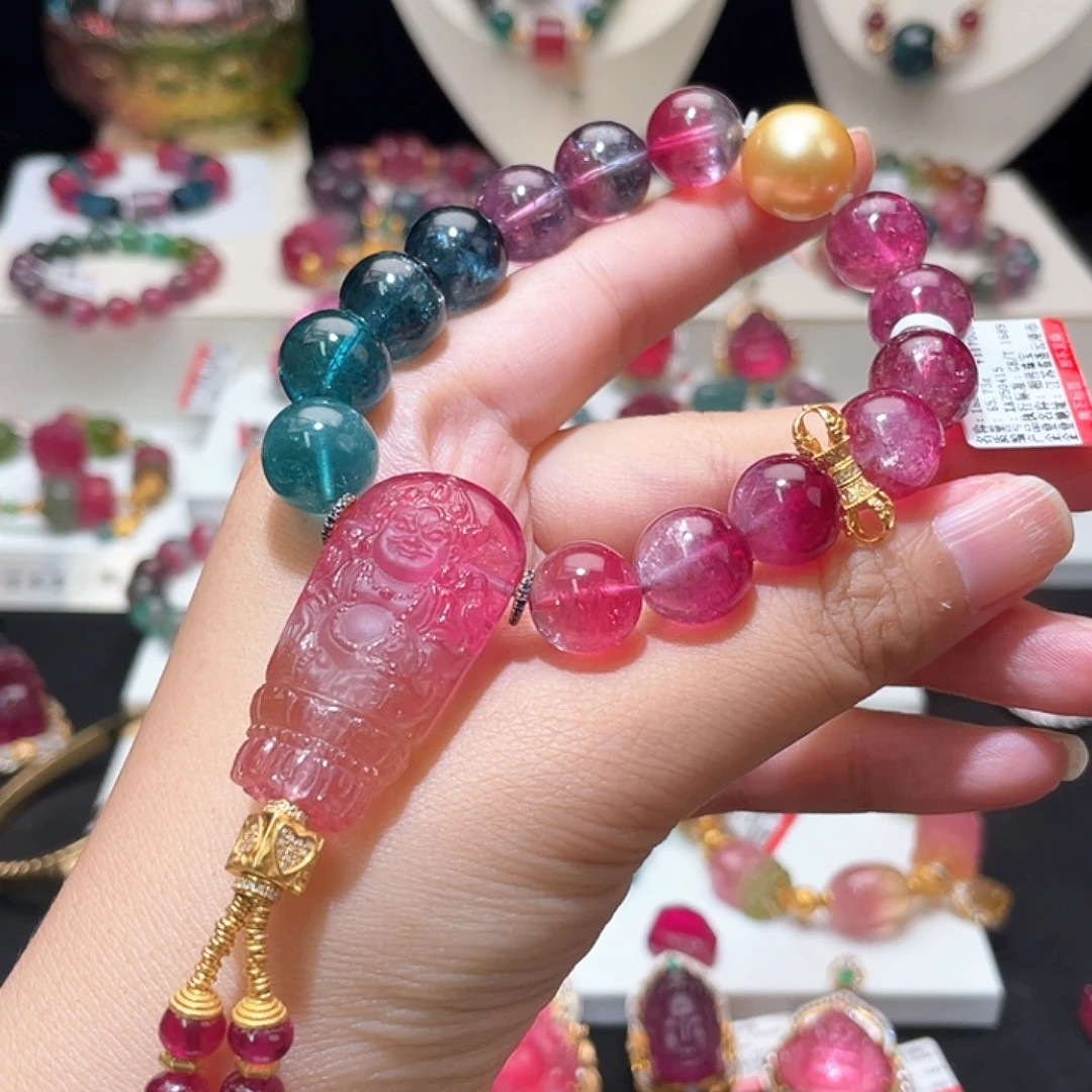 未镶嵌手链碧玺碧玺手链