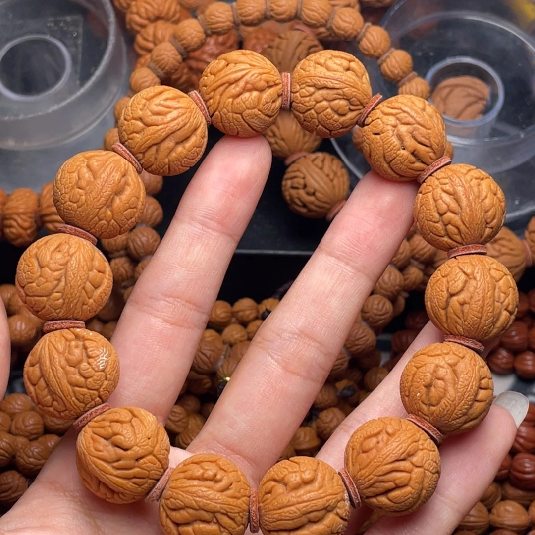 木质类秦岭核桃密纹龙珠