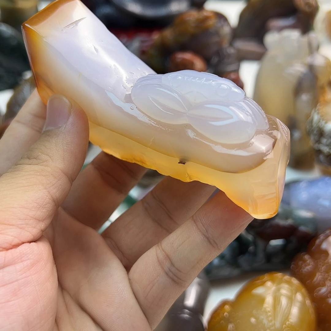 玛瑙/玉髓未镶嵌颈饰