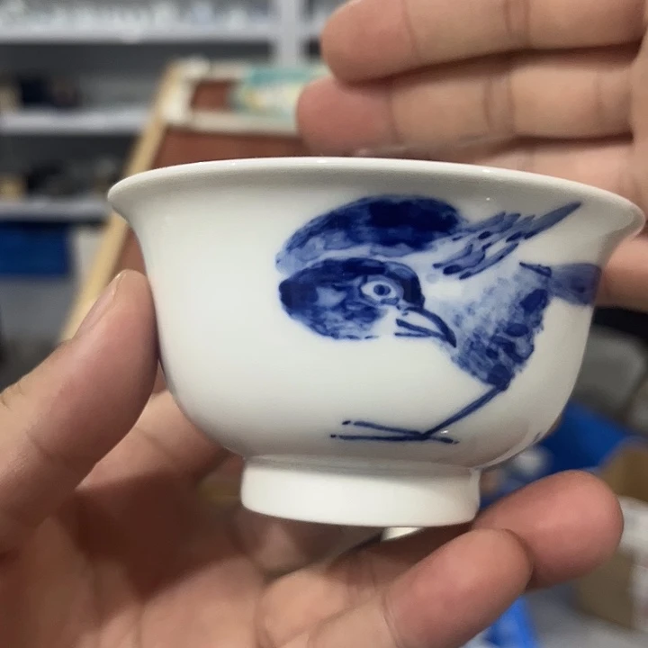 旭***室景德镇手工手绘陶瓷茶具