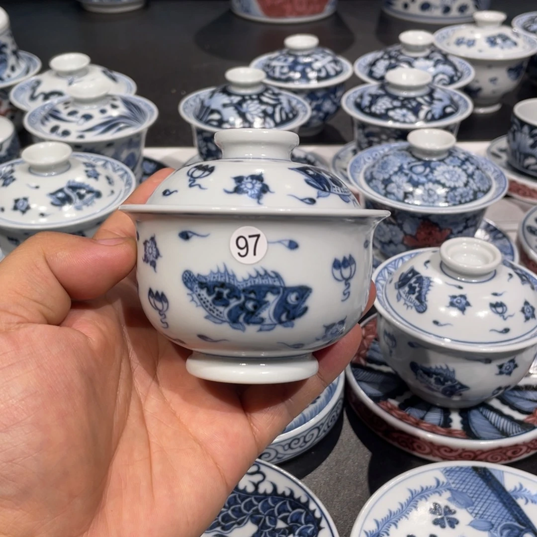 凤***2景德镇手工手绘茶器