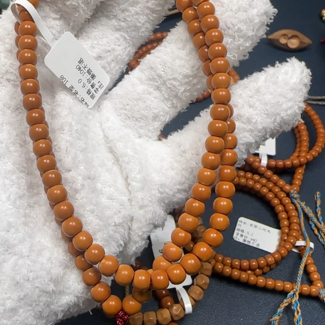 橄榄核手串老挝长串老型6.0mm