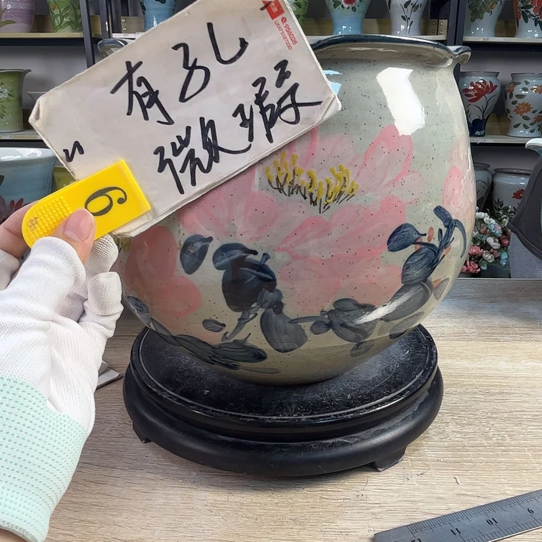 罐1wx景德镇陶瓷花盆