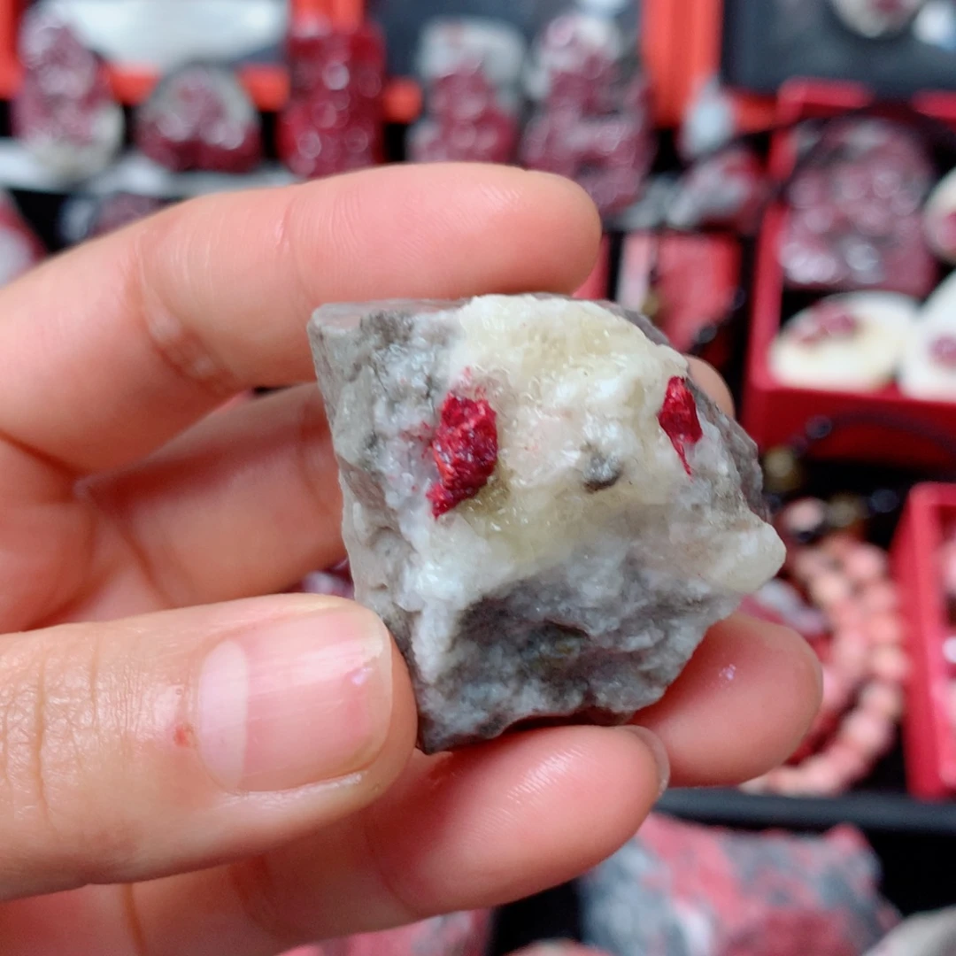 天然辰砂天然毛石