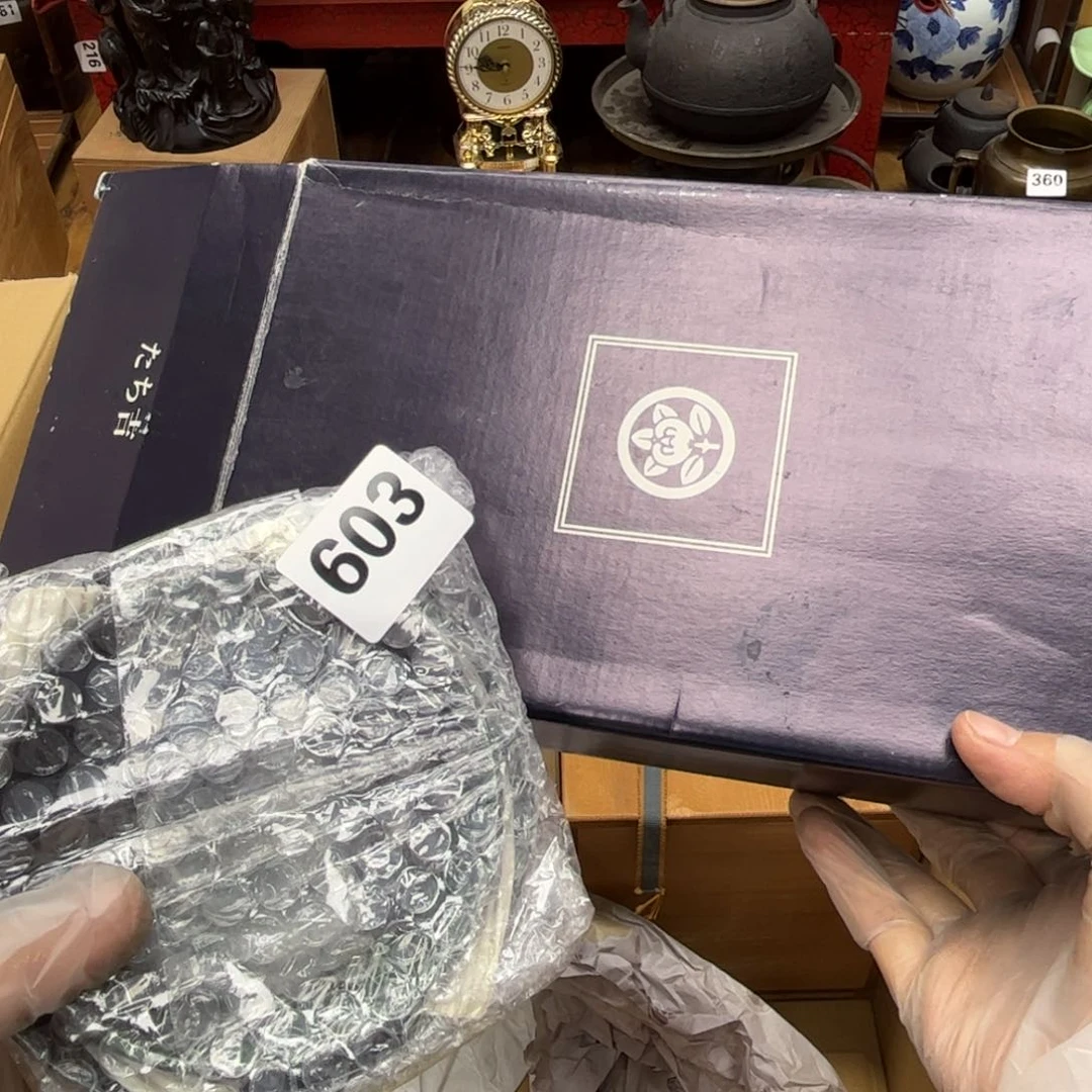 瓷片桥*树摆件工艺品摆件666