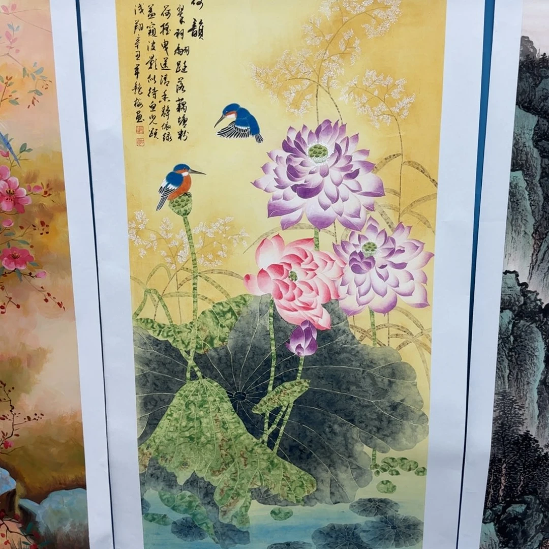 Y***M国画绘画作品欣赏展示