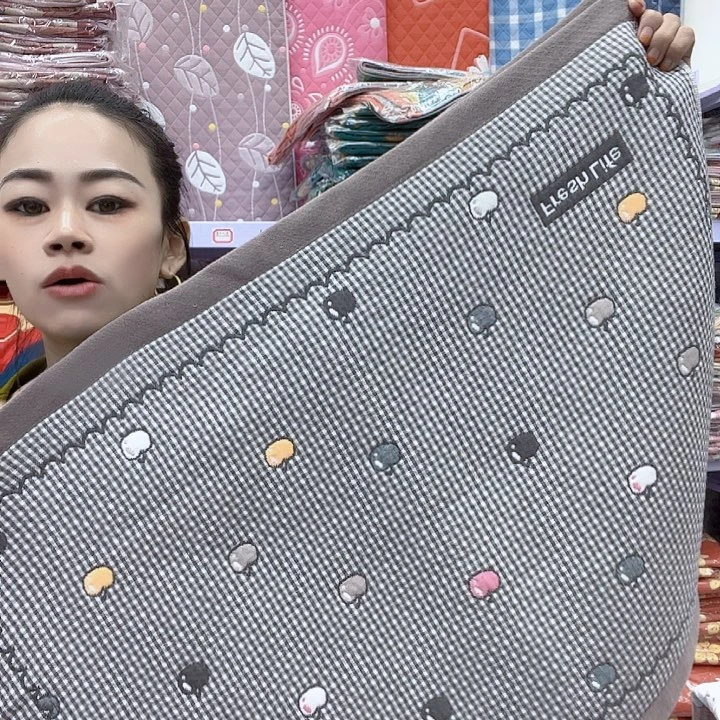 棉咖色平安果纯棉