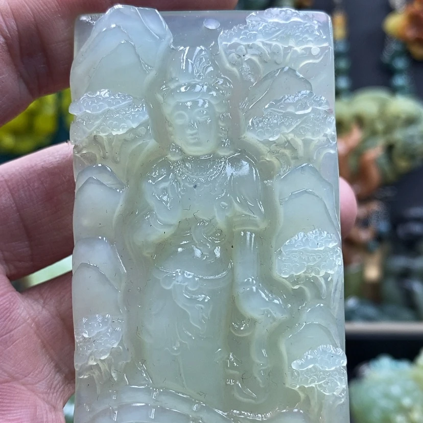 【闪购商品】未镶嵌岫玉吊坠