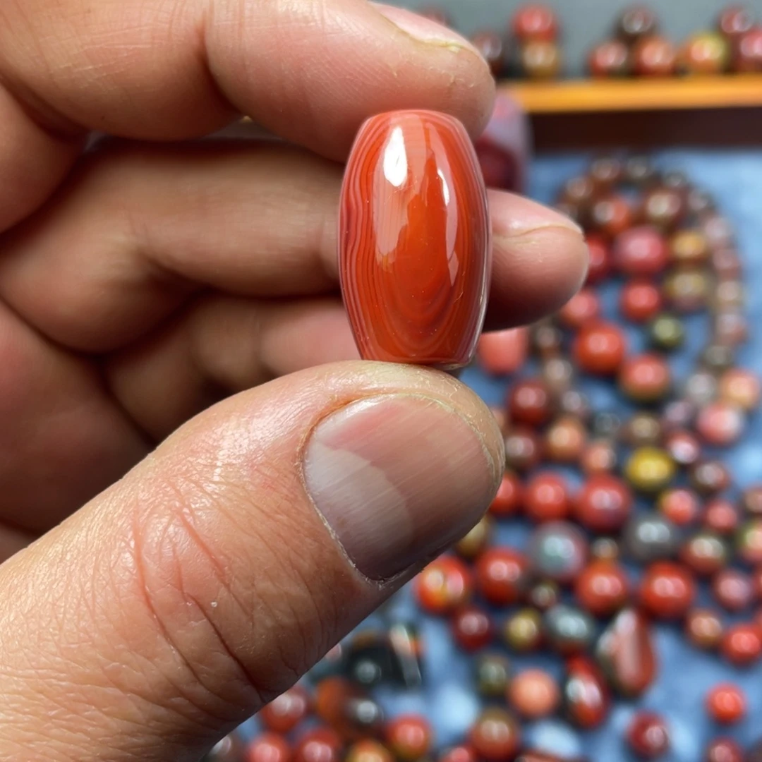 南红玛瑙合金南红原矿配珠