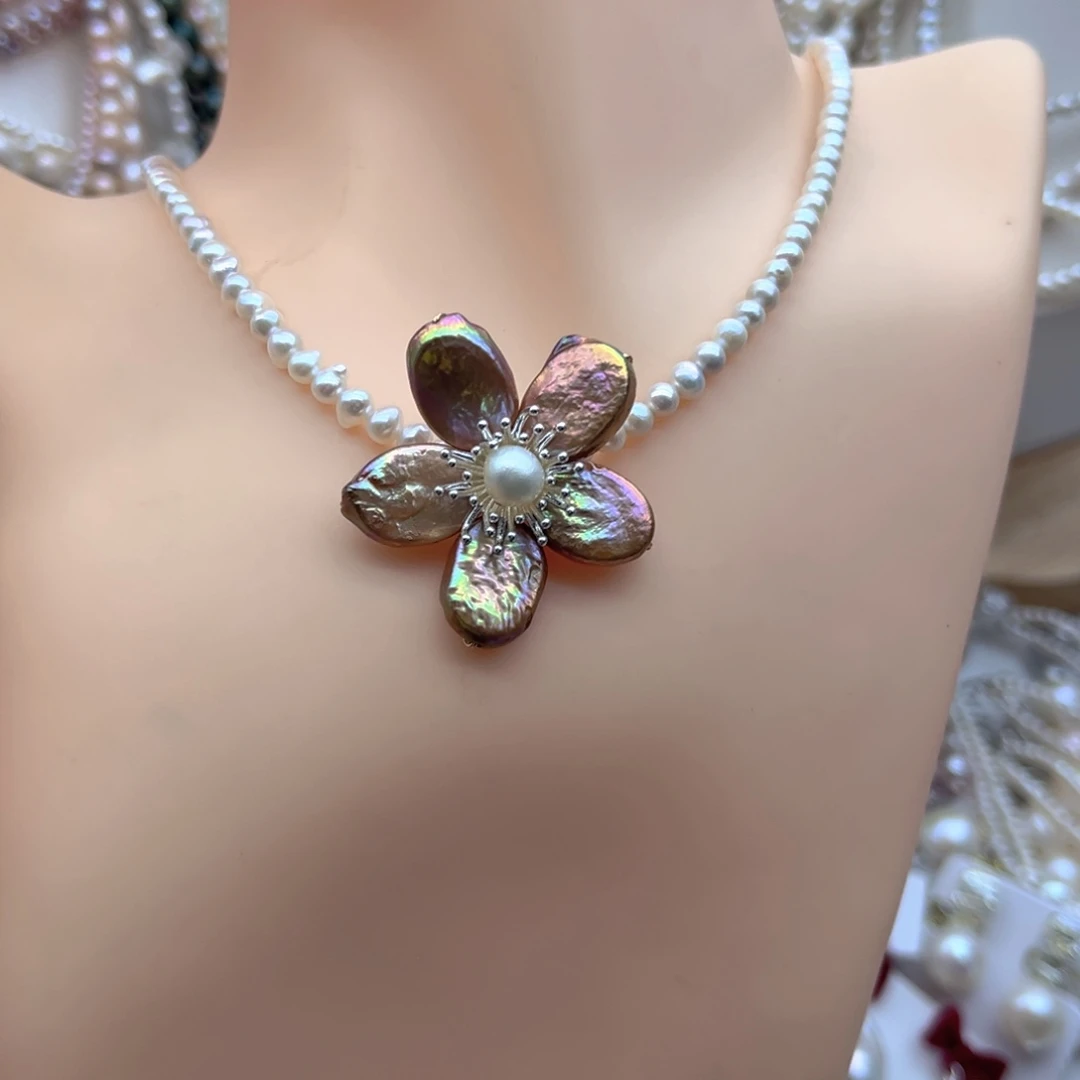 颈饰淡水珍珠未镶嵌