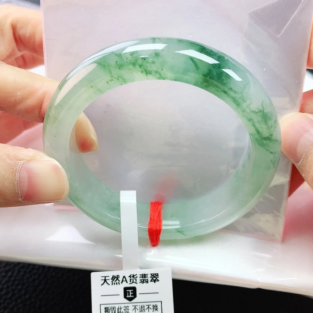 未镶嵌手镯翡翠51+圈