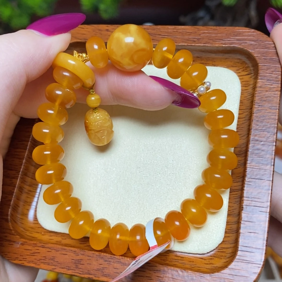【闪购商品】手链蜜蜡未镶嵌手串