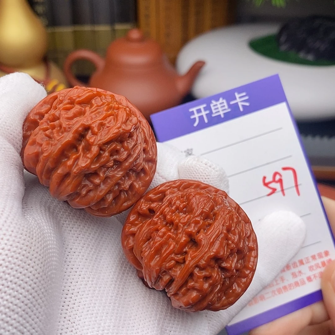 文玩核桃把件42楼王597