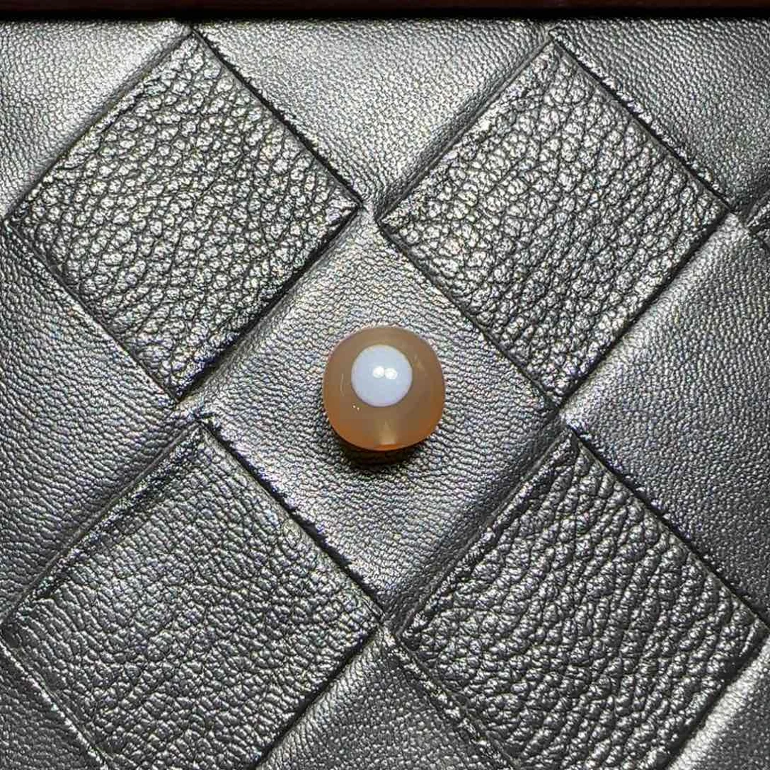 玛瑙/玉髓未镶嵌蒲缥天眼老型珠配珠