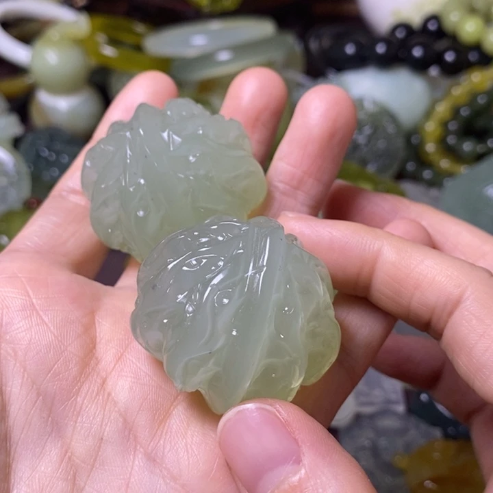 岫玉岫玉手把未镶嵌