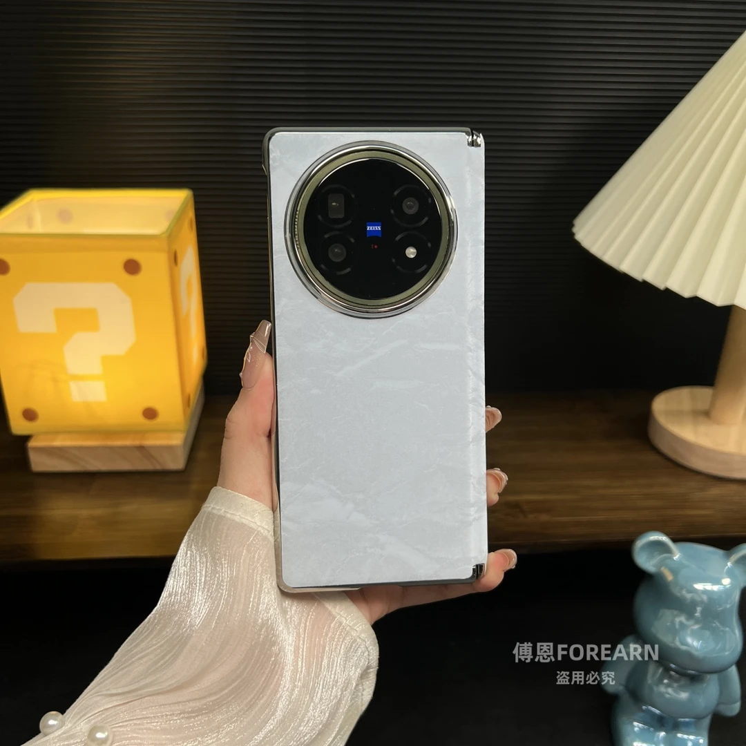 适用于vivoXFold5手机壳vivoxfold5折叠屏保护套新款高档中轴超薄