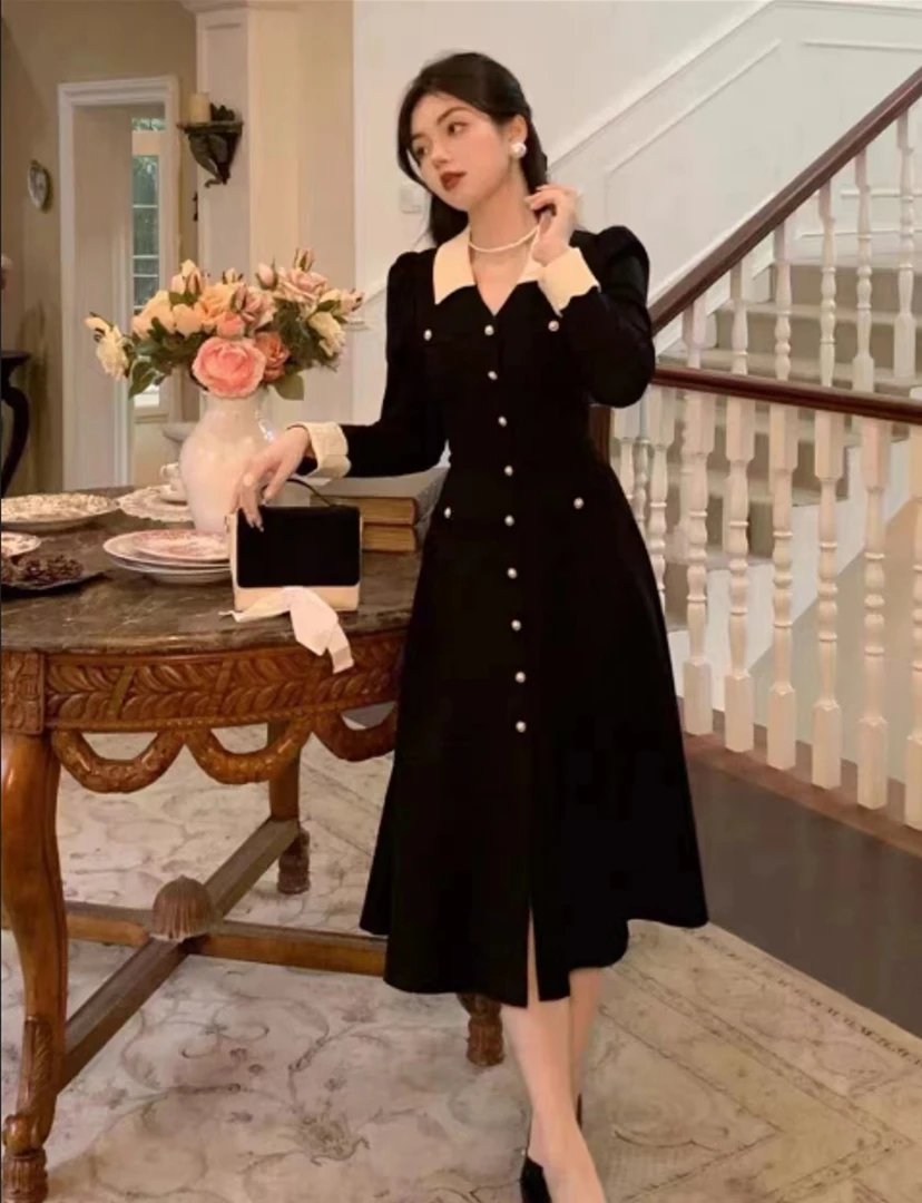 【亦瑶专属】秋冬长袖连衣裙3DLXJ2675