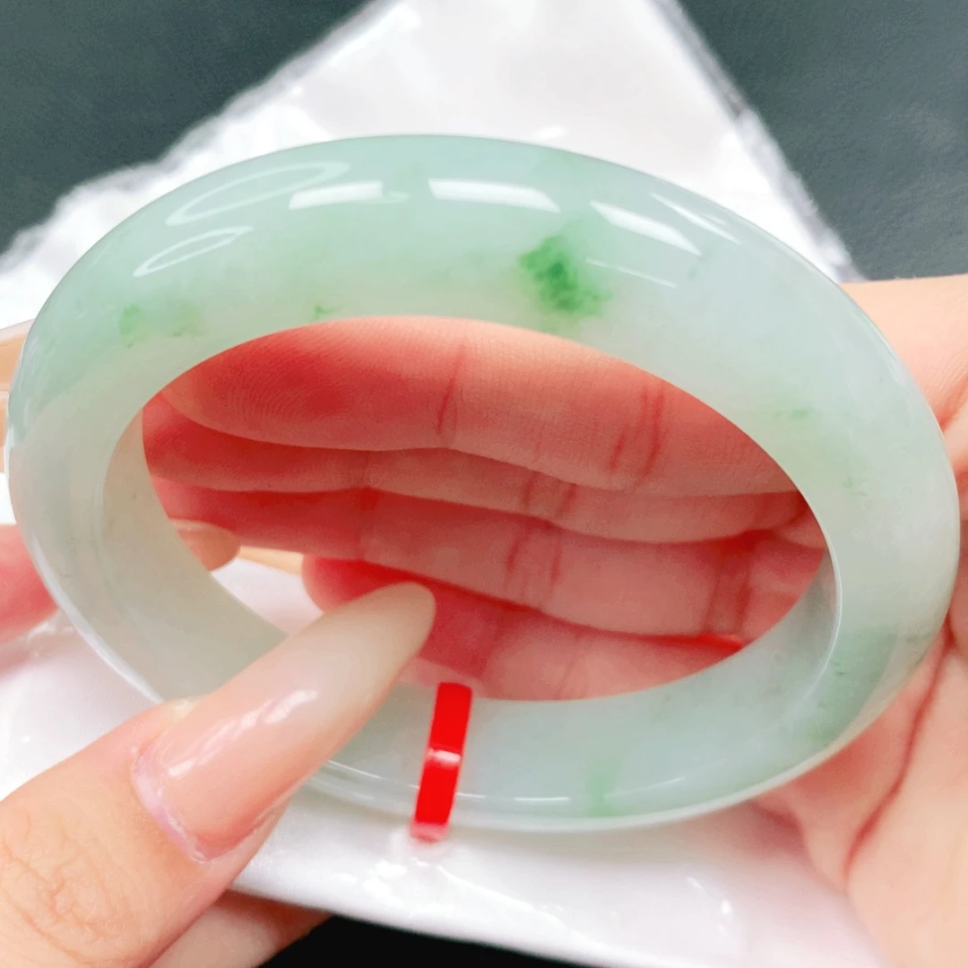 翡翠未镶嵌手镯58