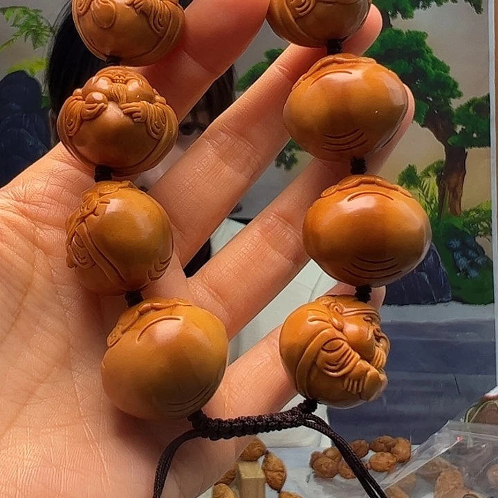 金***金橄榄核手串/手链橄榄核