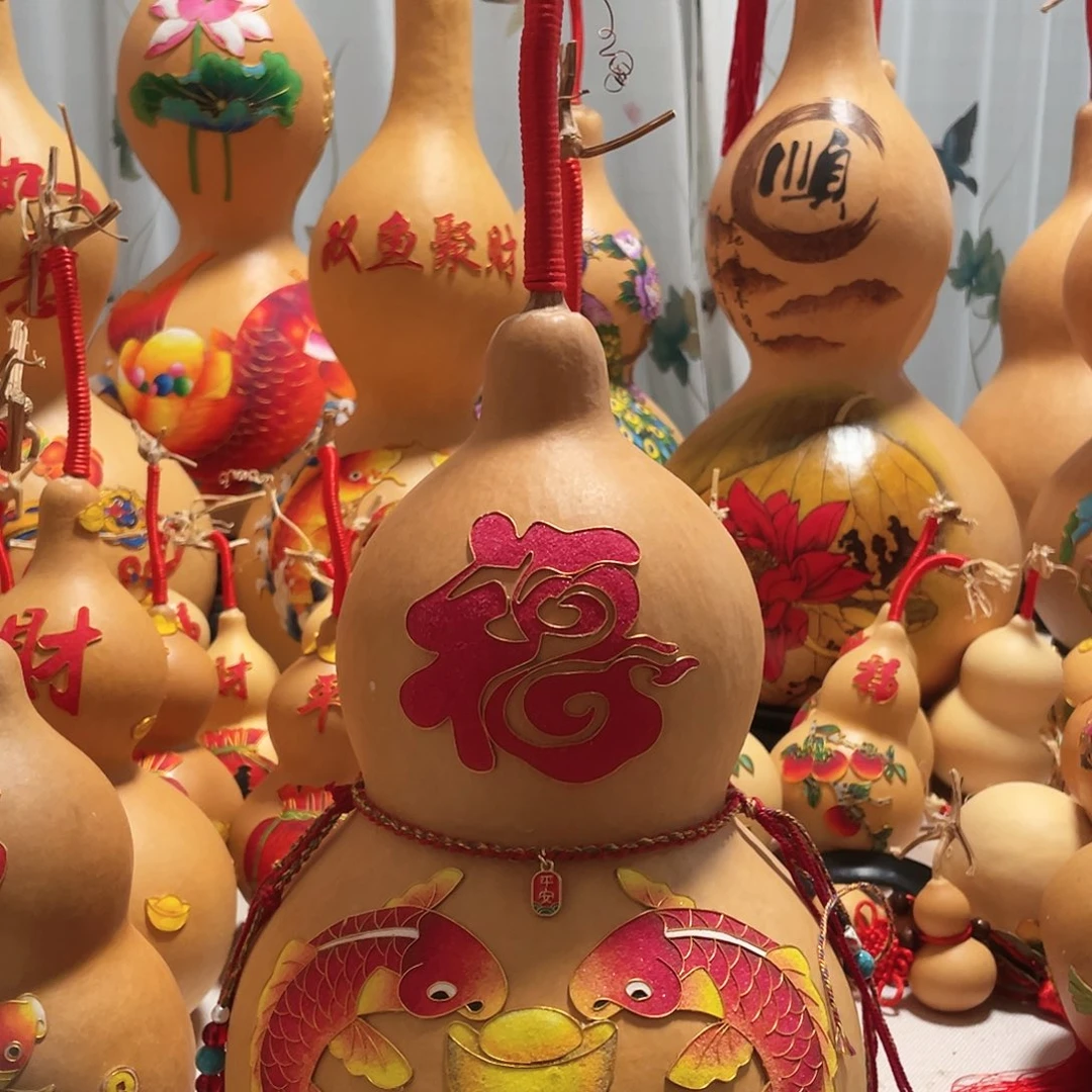 大***卓木葫芦福禄双鱼聚财