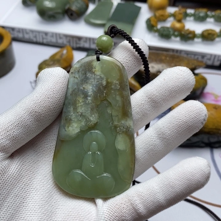 透闪石质玉手把未镶嵌