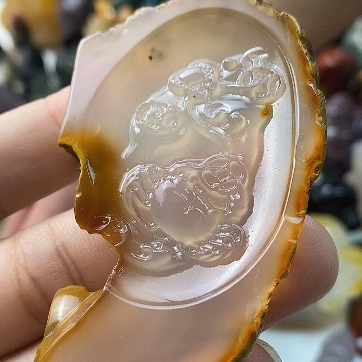 未镶嵌颈饰玛瑙/玉髓