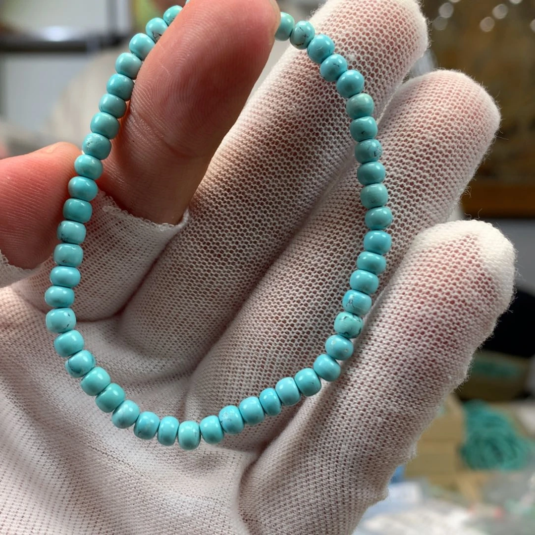 绿松石未镶嵌挂件