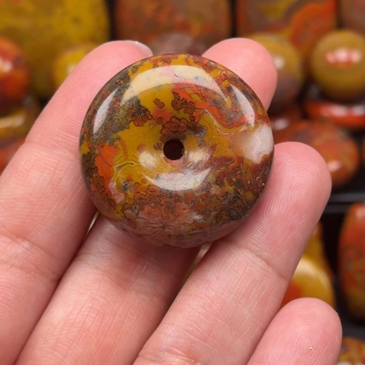 玛瑙/玉髓未镶嵌吊坠(不含链)