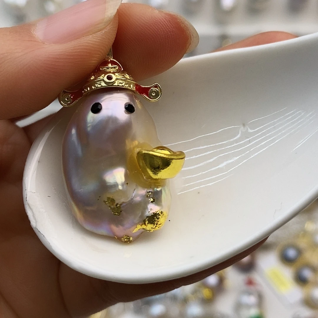 未镶嵌颈饰淡水珍珠