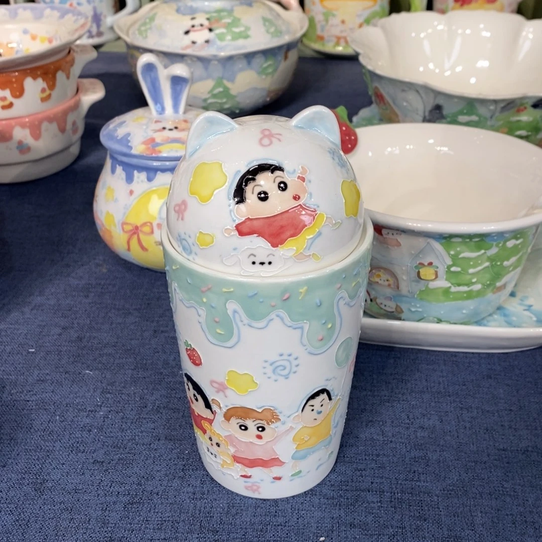 小****瓷片蜡笔小新马克杯