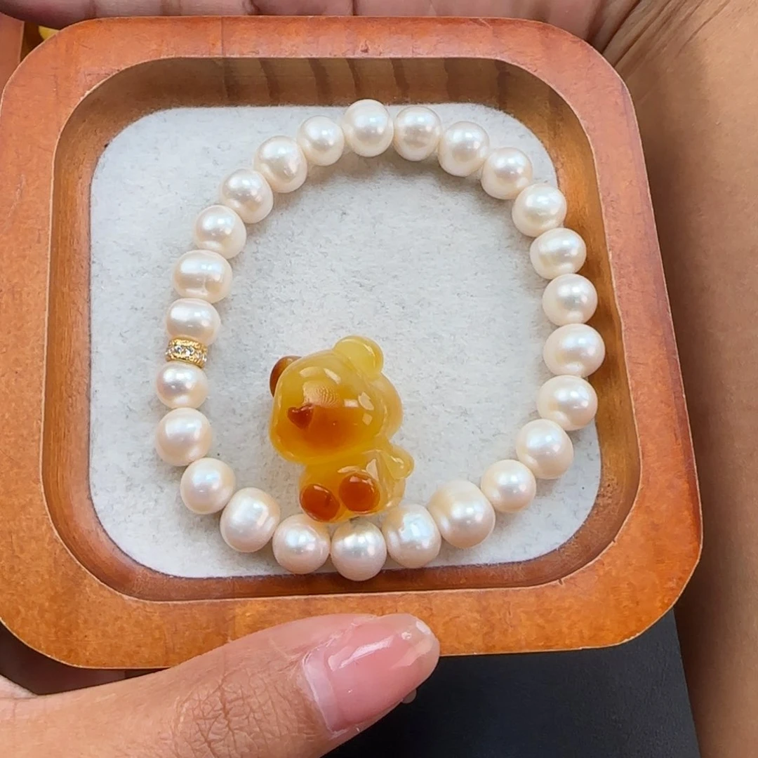 未镶嵌颈饰琥珀蜜蜡