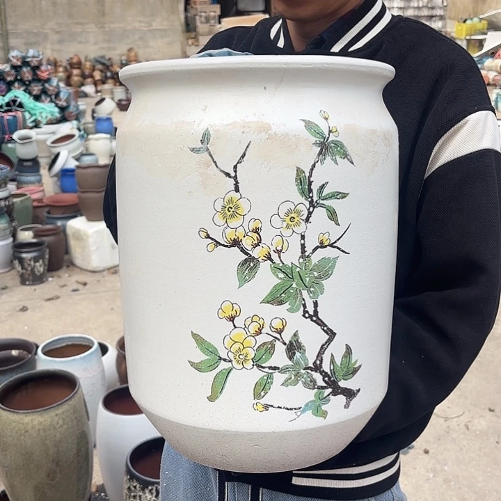 红陶微瑕不挑口径26高度37