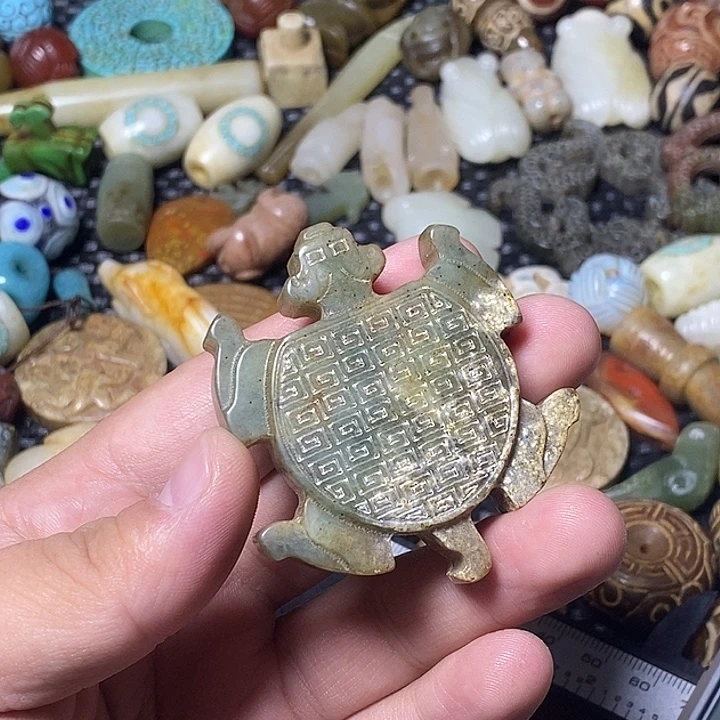 和田玉未镶嵌颈饰61