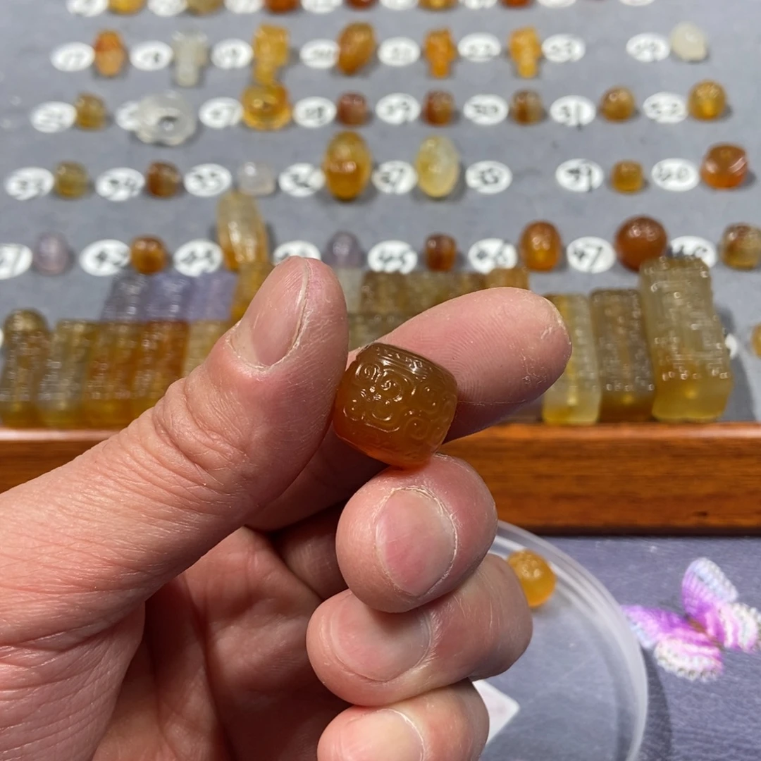 常****玛瑙/玉髓合金颈饰珠