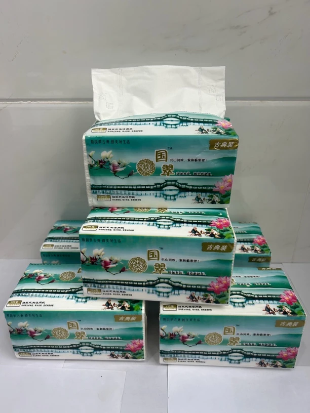 国翠经典包装100包柔软细腻干湿两用155 x 180特大包独家专有的