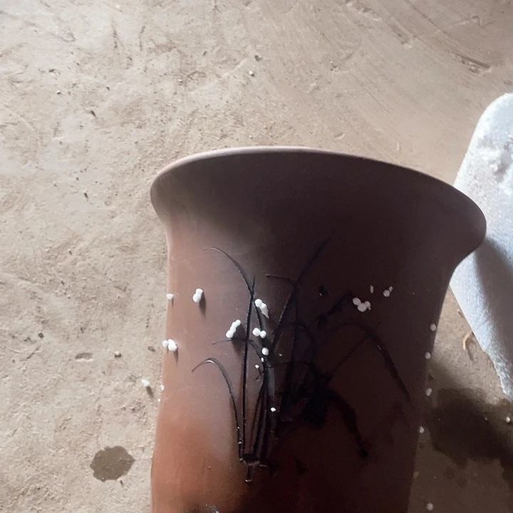 紫砂兰花盆2小号花盆哈哈哈