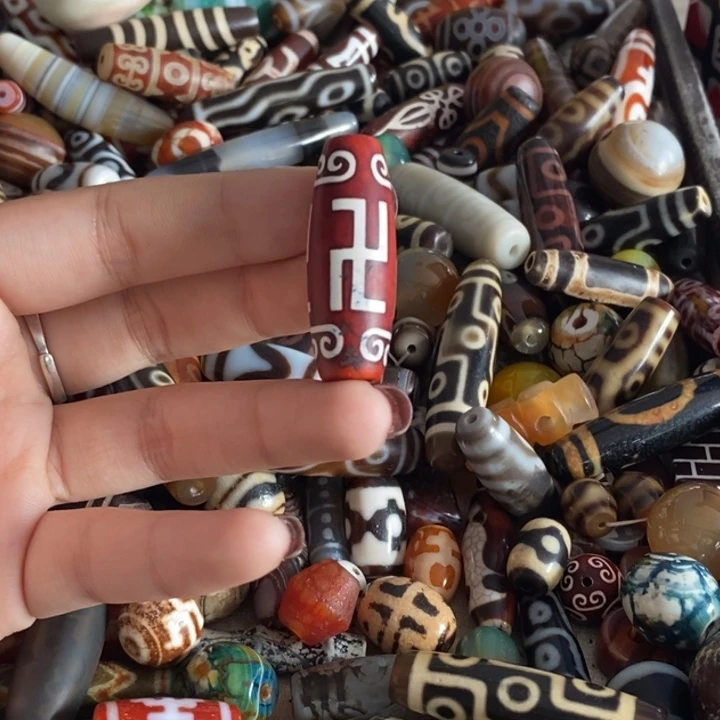 玛瑙/玉髓颈饰足银镀金镶嵌110