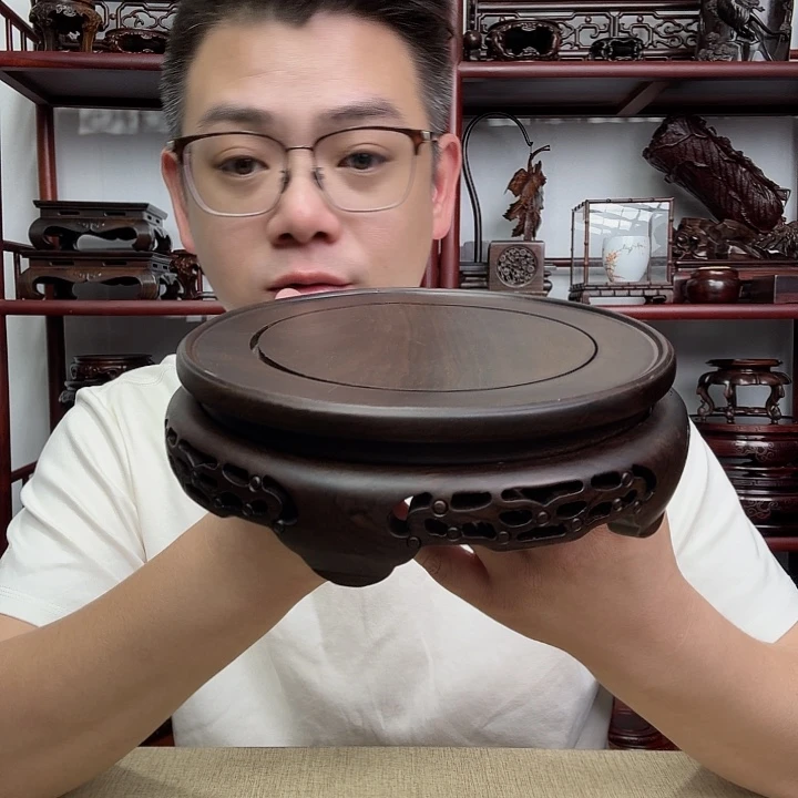 黑檀木工艺品底座