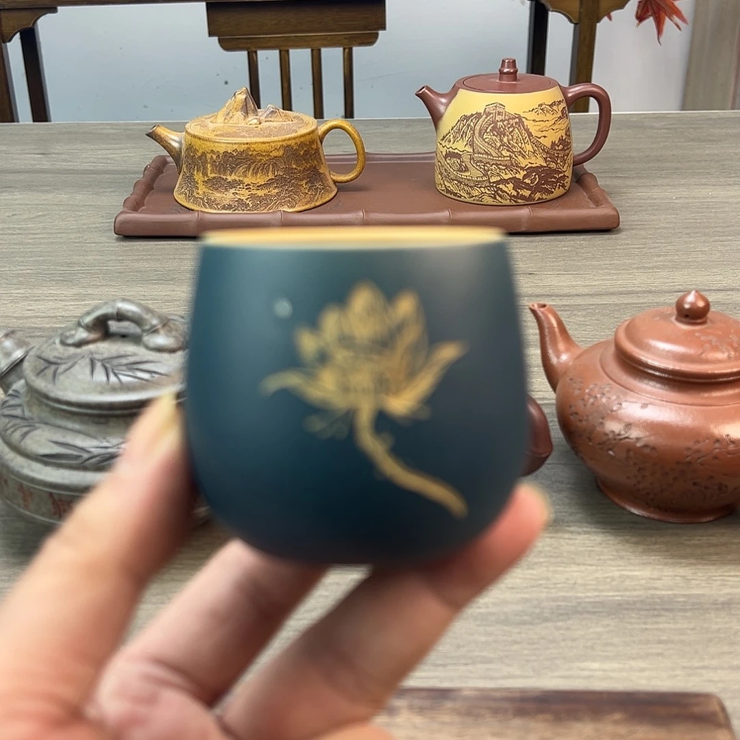 紫砂茶壶宜兴紫砂杯